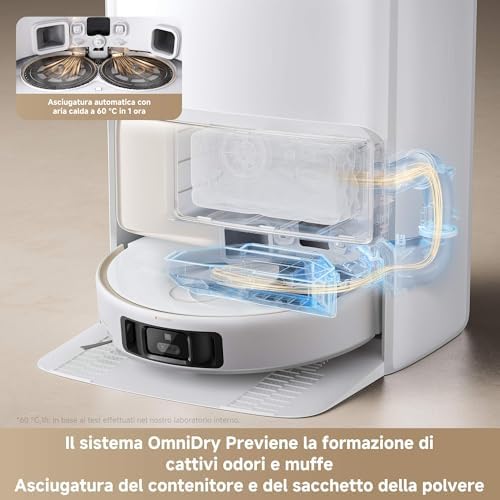 V50 Ultra Robot aspirapolvere, bianco
