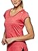Reebok Women's Legend Running & Gym T-Shirt - Performance Short Sleeve Workout Clothes for Women