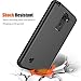 LG Stylo 2 Case, LG Stylo 2 V VS835 Case, AMENQ Slim 3 in 1 Heavy Duty Drop Absorbing Touch Rubber Protection Cover [Black] for LG Stylo 2 LS775-Matte