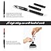 Ohuhu 48-color Calligraphy Brush REFILLABLE and Bonus 3 Ink Refills, Artist Calligraphy Pen for Hand Lettering Sumi Painting Outlining