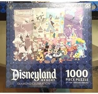 Amazon ディズニー Disney ディズニーランド パズル おもちゃ 玩具 ゲーム ディズニーランド60周年ダイヤモンドセレブレーション 並行輸入品 おもちゃ おもちゃ