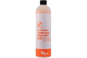 Orange Seal - Subzero Formula Tubeless Bike Tire Sealant | Effective Down to -20 Fahrenheit | for Fat Bike, MTB, Road, CX and Gravel Bicycle Tires | 16oz Refill