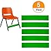 SAKOLLA Fidget Chair Bands - Natural Latex Stretch Foot Bands for ADHD, ADD, SPD, Autism & Poor Concentration - Set of 5