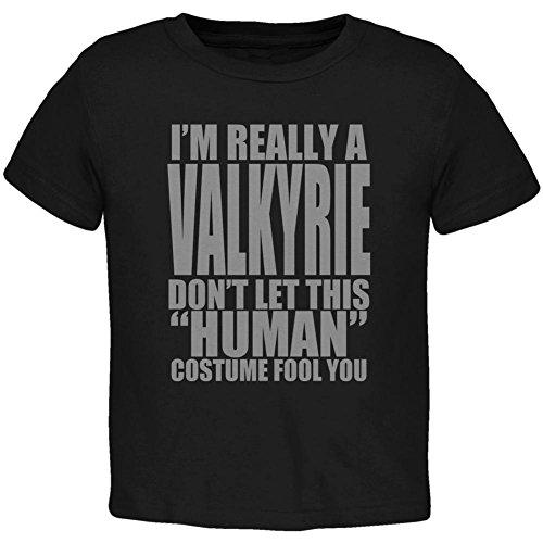 Halloween Human Valkyrie Costume Toddler T Shirt