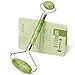 The Original Jade Roller for Beautiful Skin Detox - Facial Body Eyes Neck Massager Tool Reduce Wrinkles Aging - Original Natural Jade Stone with Bag by Krasr