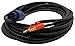 Rockville RSB16 20ft Speakon to Banana Speaker Cable, 16 Gauge, 100% Copper, Durable, Flexible, Low Resistance, for Pro Audio and Home Theater