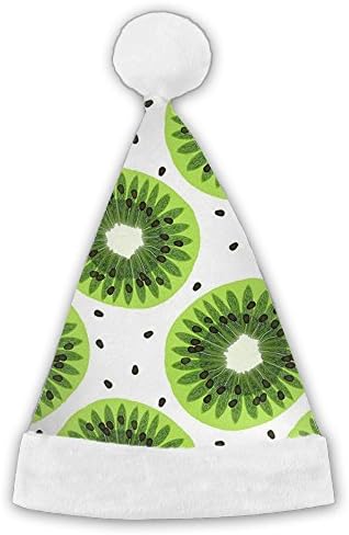 SAPOY Winter Christmas Hats Love Kiwifruit Santa Hat Xmas Hats For Kids &amp; Adults