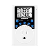 UNIFUN Wireless Remote Control Outlet Timer Socket (Timer)