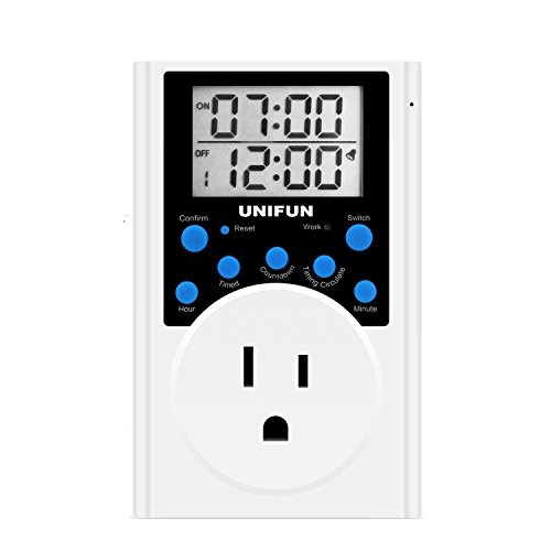 UNIFUN Wireless Remote Control Outlet Timer Socket (Timer)