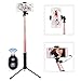 OMIU Wireless Handheld Selfie Stick Tripod 3 in 1 Self-portrait Monopod Extendable Phone Selfie Stick Remote Shutter