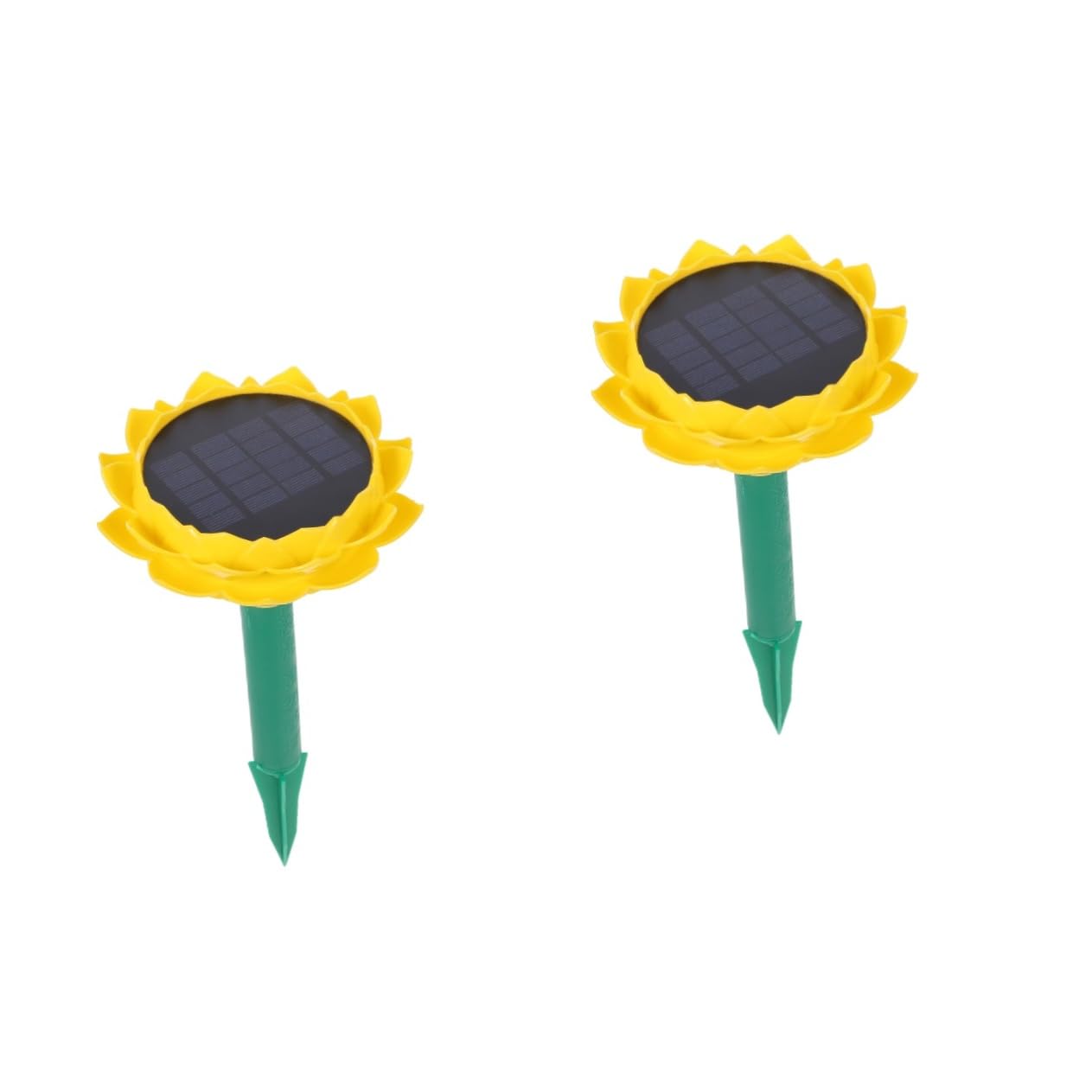 Photo 1 of jojofuny 2 Pcs Buddhist Lotus Speaker Speaker Portable Music Solar Portable Player Outdoor s Music Box Surround Plastic