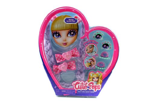 Cutie Pops Dolls Hair & Eye Accessory Pack - Sweet Dream Hair