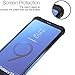 BAISRKE Galaxy S9 Case, Shock Absorption Flexible TPU Soft Edge Bumper Anti-Scratch Rigid Slim Protective Cases Hard Plastic Back Cover for Samsung Galaxy S9 - Black Blue Gradient