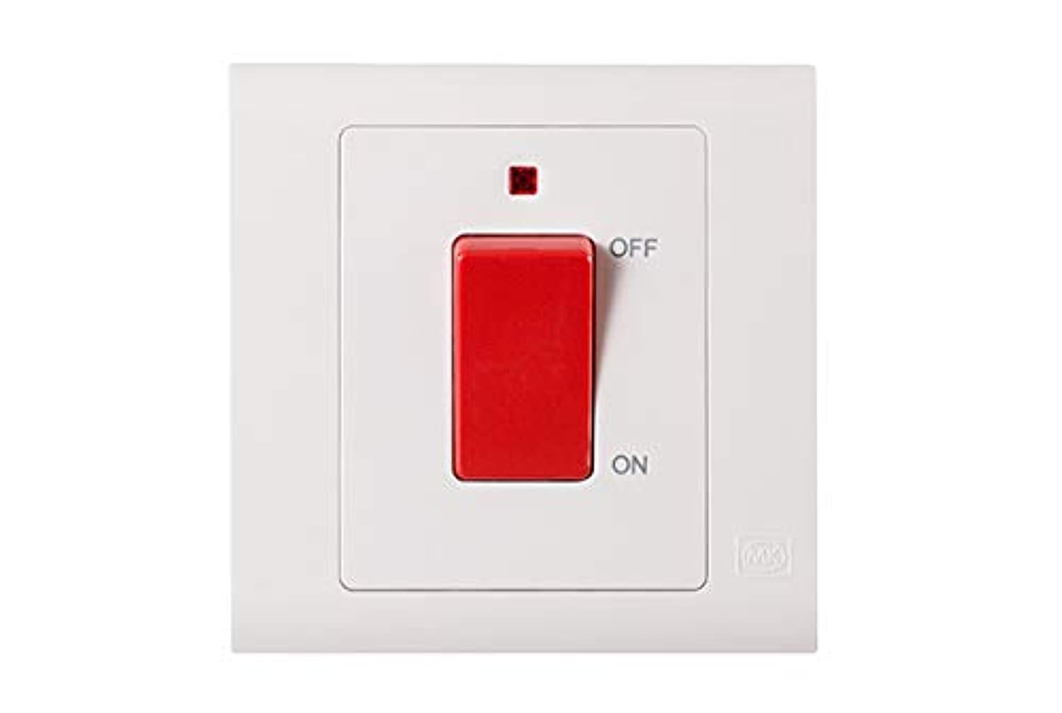 MK Essentials 45A 1G DP Switch with NEON