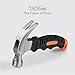 Hammer with Magnetic Nail Holder, Tacklife Claw Hammer with Anti-slip, Ergonomic Soft Rubber Handle for DIY and Household Small Jobs - HMH2A