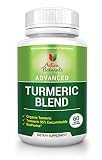 Joint Support Supplement (60 Vegetarian Capsules) with Herbal Vitamins Turmeric, Glucosamine, MSM, Chondroitin, Boswellia & Hyaluronic Acid - Advanced Formula