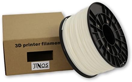 3D Printer Filament, 1.75mm High Precision PLA Plastic, 1.0kg (2.2 lbs) Spool, Dimensional Accuracy +/- 0.03mm, Polar White