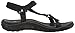 Skechers Women's Reggae Island Flat Sandal,Black Island,8 M US