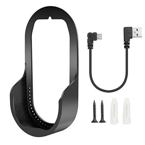 Outlet Wall Mount Stand for Alexa Echo Dot 2nd Generation, Echo Dot Holder Without Messy Wires or Screws,Space-Saving Dot Accessories for Smart Home in Kitchen,Bathroom,Classroom(Black) - Thumbnail 6