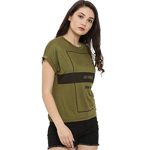 campus sutra printed women casual top