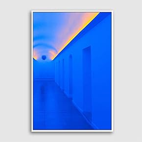 Framed Canvas Wall Art for Living Room, Bedroom Colorful Corridor Canvas Prints for Modern Home Decoration Ready to Hang - 16"x24" inches