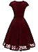 MUADRESS Women Short Lace Bridesmaid Dresses with Cap-Sleeve Formal Party Dresses
