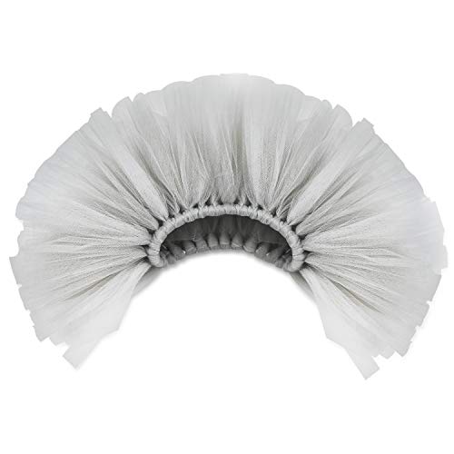 Newborn Girl Photography Props Outfits - Gray Baby Tutu Skirt and Headband Set