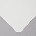 Fit Meal Prep 200 Pack Disposable Paper Placemats, 14 x 10 Inch White with Decorative Wavy Scalloped Edge for Restaurant Catering Dining Table, Baby Kids Birthday Parties