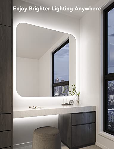 Govee White LED Light Strip, 16.4ft Dimmable Led Strip Lights White, Bright 6500K Daylight, Cuttable and Strong Adhesive, 300 LEDs Flexible Tape Lights for Mirror, Under Cabinet, Party and Bedroom