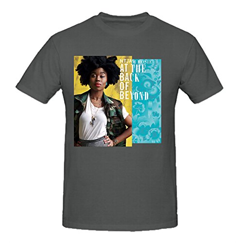 Ntjam Rosie At The Back Of Beyond Shirts 100 Cotton Men Round Neck Grey