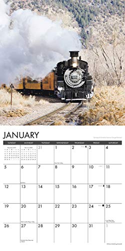 Colorado Narrow Gauge Railroads 2020 Wall Calendar