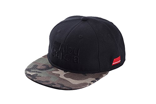 アブガルシア(Abu Garcia) キャップ フラットビルキャップ 黒 X カモフラージュ 帽子 釣りの商品画像