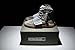 Mens Boost High-Top Glow Grey/Black/Brown Suede Fashion Sneakers