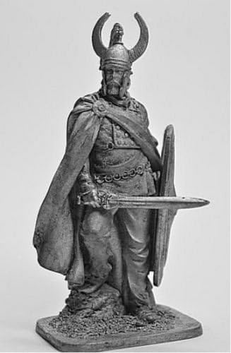 Tin Figures Historical Celtic Leader with A Sword and Shield 1ST Century BC 54MM 1/32 VV17