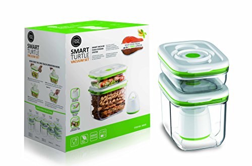 FOSA Vacuum Food Storage Starter Set - Rectangular container