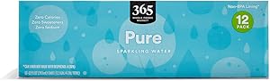 365 By Whole Foods Market, Plain Sparkling Water, 12 Fz