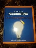 Textbook Binding Horngren's Accounting, ACC 122: Accounting Principles I Third Custom Edition for Borough of Manhattan Community College, 3/e Book