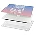 Batianda Dream Catcher Crystal Hard Laptop Cover Case for Apple MacBook Pro 13 inch with Retina Display (Models: A1425/A1502,Version 2015/2014/2013/End 2012) with Keyboard Cover - Gradient Pink