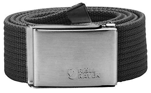 Fjallraven - Canvas Belt, Dark Grey