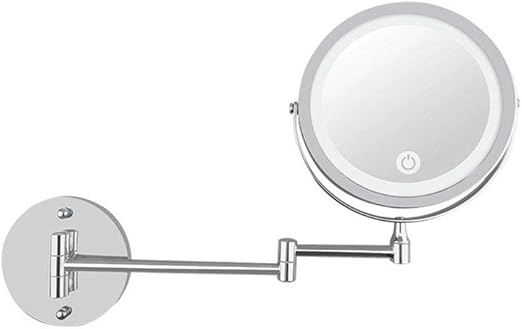 Bathroom vanity mirror without lights with no drilling inserts, Nordic ...