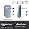 Logitech Pebble Wireless Mouse with Bluetooth or 2.4 GHz Receiver, Silent, Slim Computer Mouse with Quiet Clicks, for…
