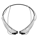 Bluetooth Headphones / Headset Rymemo Match Color Metallic-feeling Soft Polishing Wireless Music Earphones Stereo Earbuds Sports/running Magnetic Neckband Style for Cellphone, Silver-Silver
