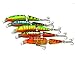 Fishing Lures Spinner Crankbaits Hooks Baits Assorted Fish Tackle,Tuscom (Random/1PC/10.5)