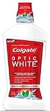 Colgate Optic White Mouthwash, Sparkling Fresh Mint 16 oz