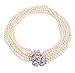Utopiat Audrey Style Strand Flapper Costume Pearl Necklace Women Inspired By BAT