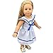 Shero 12 - 16 Inches Baby Doll's Dress Sailor Dress