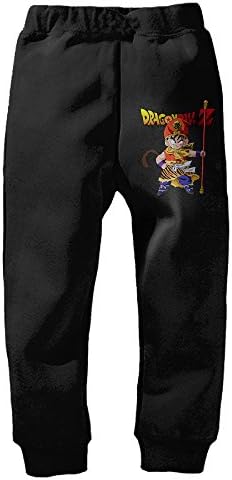 PliPaLa Dragon Ball Wukong Children's Sweatpants Black Size 3 Toddler