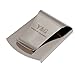 silver double-sided money clip gift ideas for men stainless streel Money Clip By Y&G MC1036 Silver