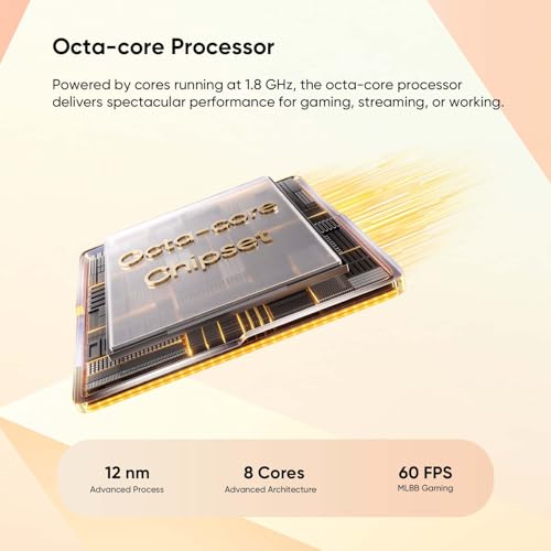 realme C71 Telefono Cellulare Sbloccato Display 120Hz, 8GB RAM 256GB ROM Smartphone con Batteria 6000mAh e Ricarica Rapida 45W, Cellulari Android Dual SIM con Impronta Digitale Laterale, NFC, Bianco