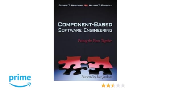 Component Based Software Engineering Heinemann Login